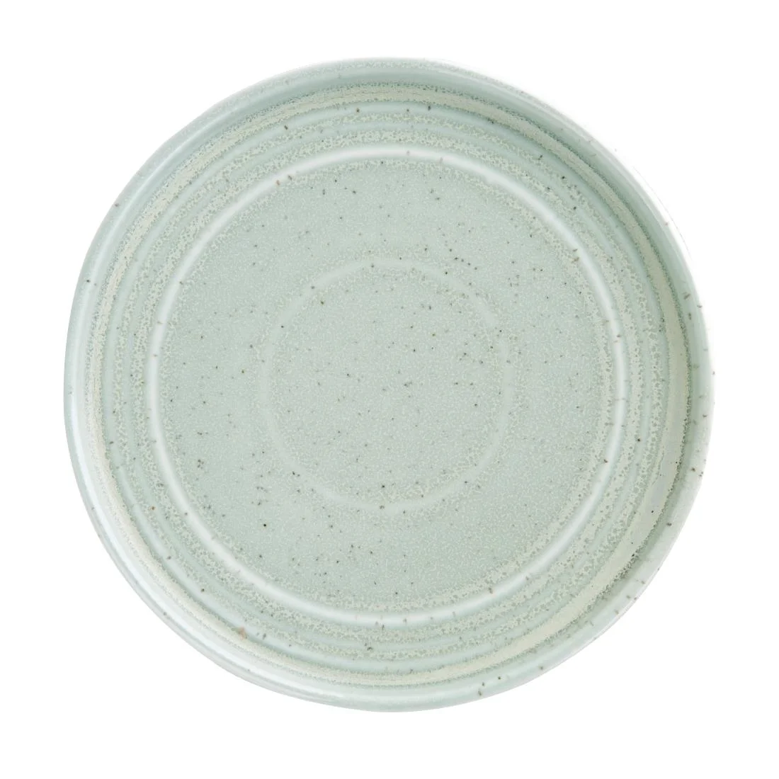 Olympia Cavolo Flat Round Plates Spring Green 180mm (6 Pack) - Image 1