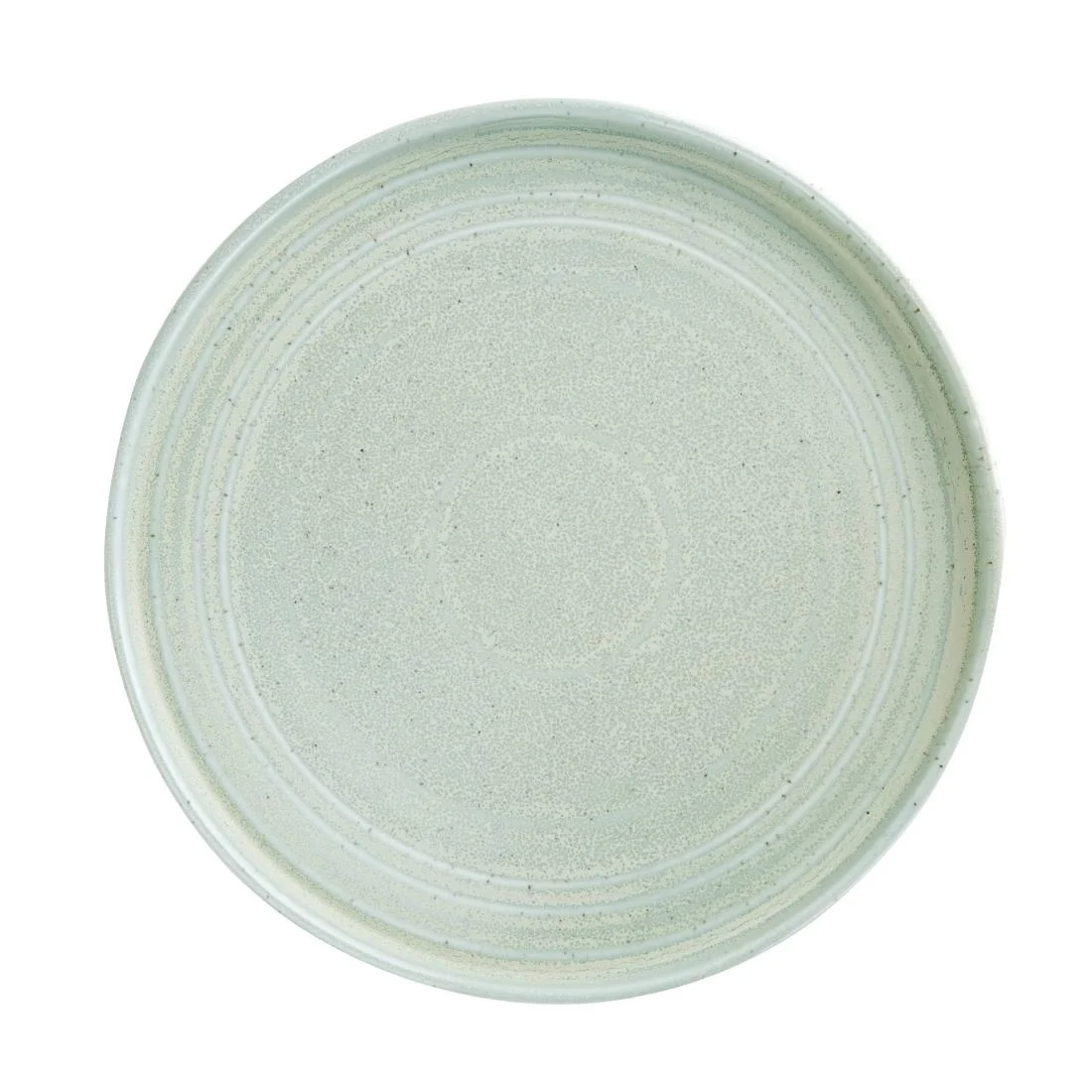 Olympia Cavolo Flat Round Plates Spring Green 270mm (4 Pack)