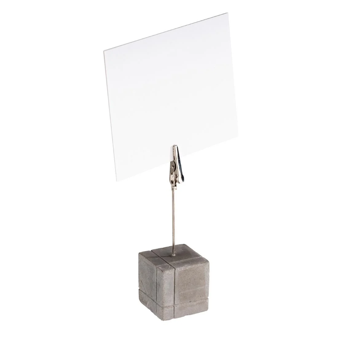 APS Concrete Effect Table Stand Square With Peg (4 Pack) - Image 2