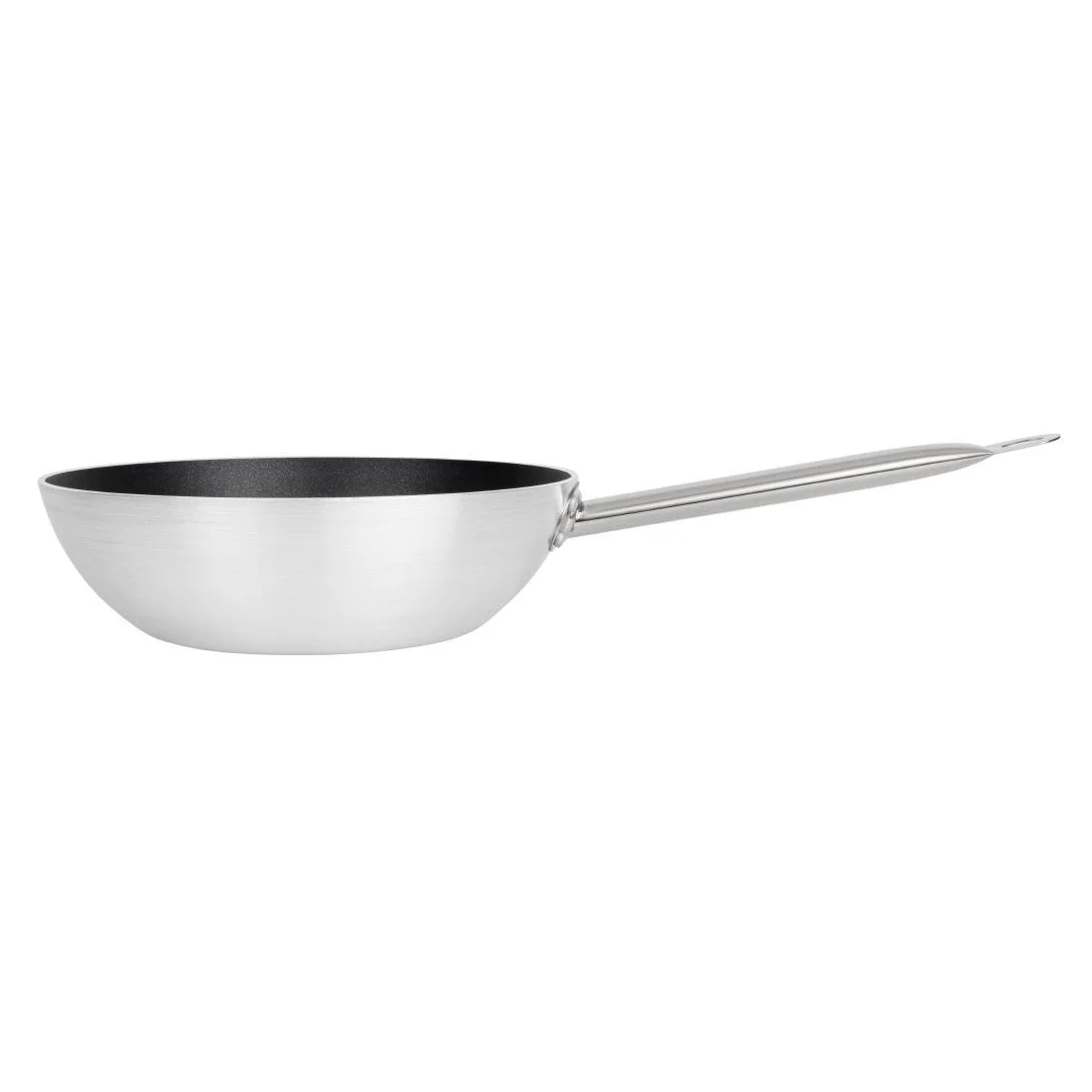 Vogue Non-stick Teflon Aluminium Platinum Plus Wok 30cm - Image 2