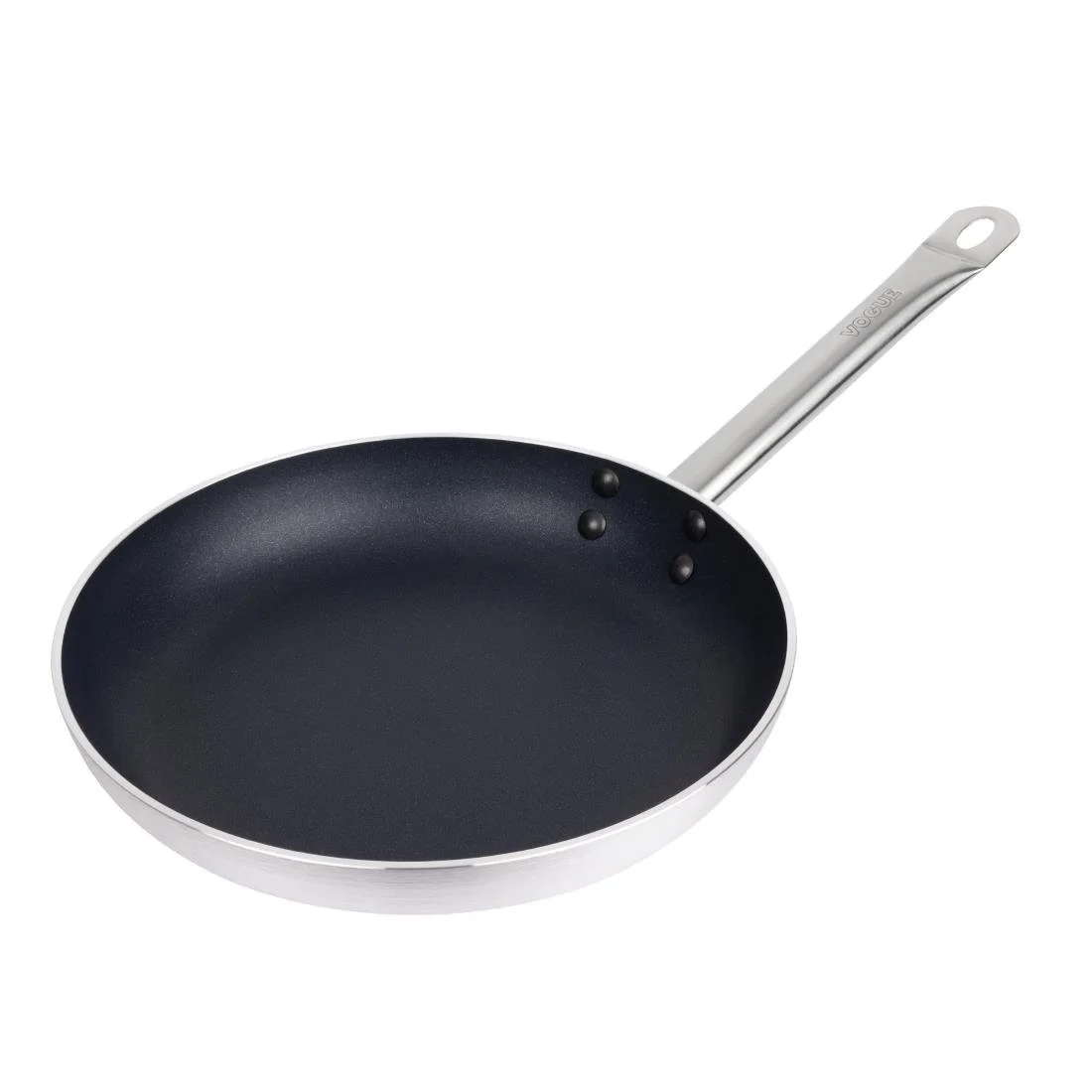 Vogue Aluminium Non-Stick Teflon Platinum Plus Frying Pan 30cm