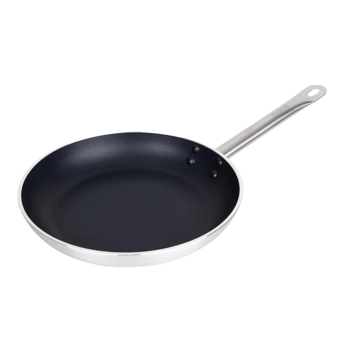 Vogue Aluminium Non-Stick Teflon Platinum Plus Frying Pan 32cm