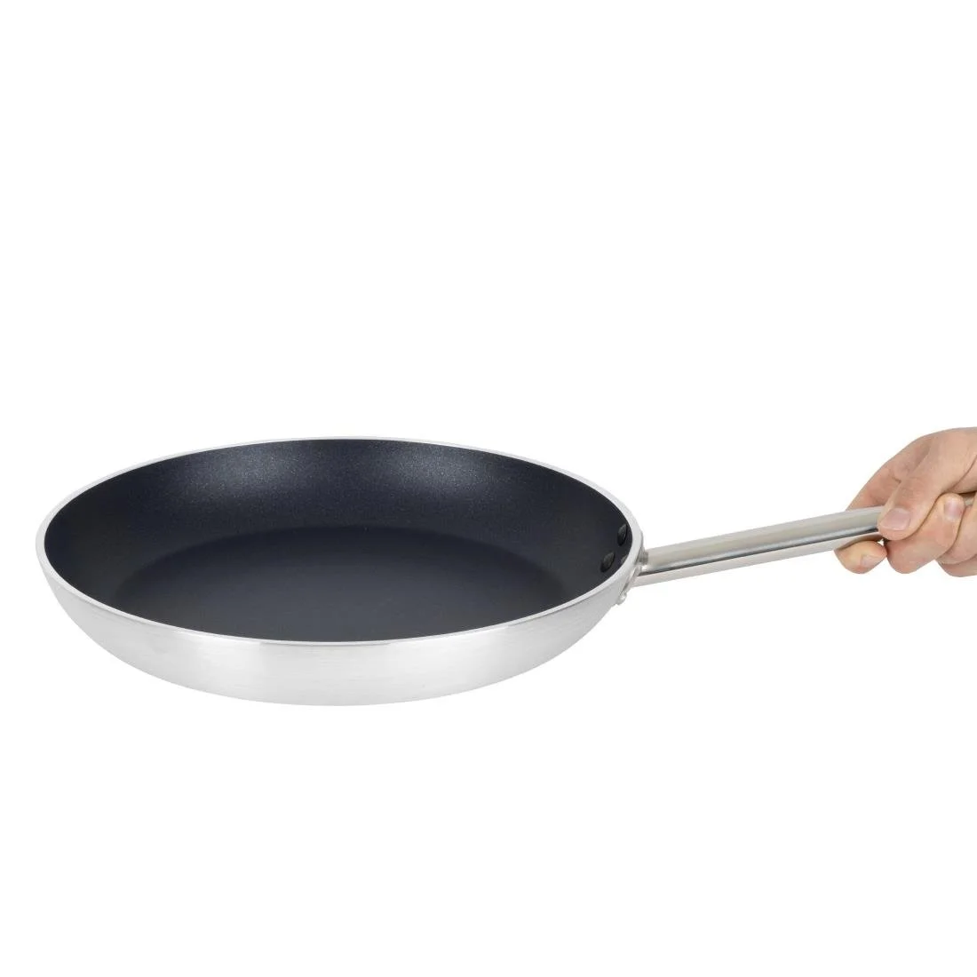Vogue Aluminium Non-Stick Teflon Induction Frying Pan 36cm - Image 6