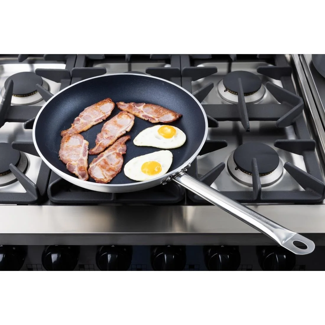 Vogue Aluminium Non-Stick Teflon Induction Frying Pan 36cm - Image 7