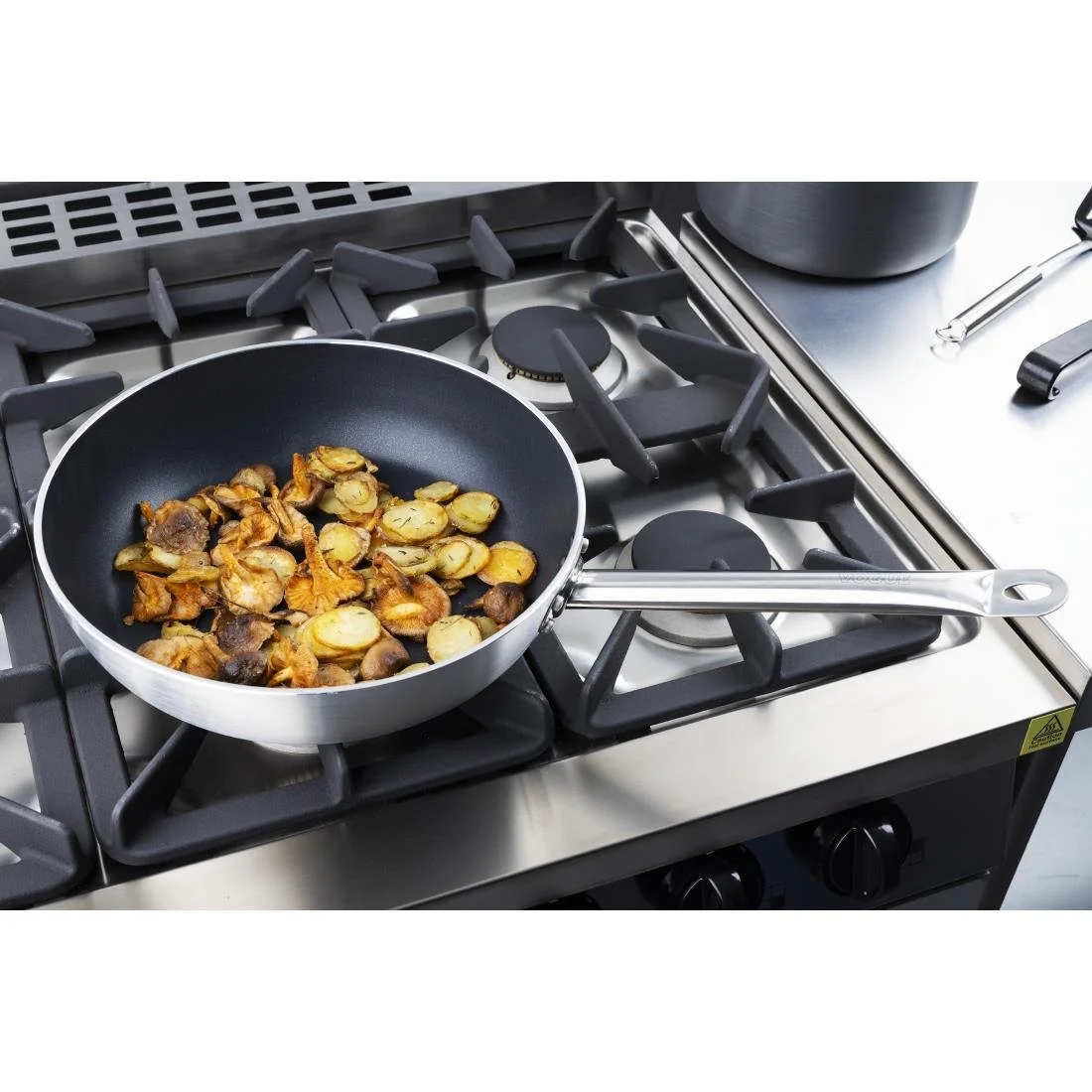 Vogue Aluminium Non-Stick Teflon Platinum Plus Sauté Pan 319mm - Image 7