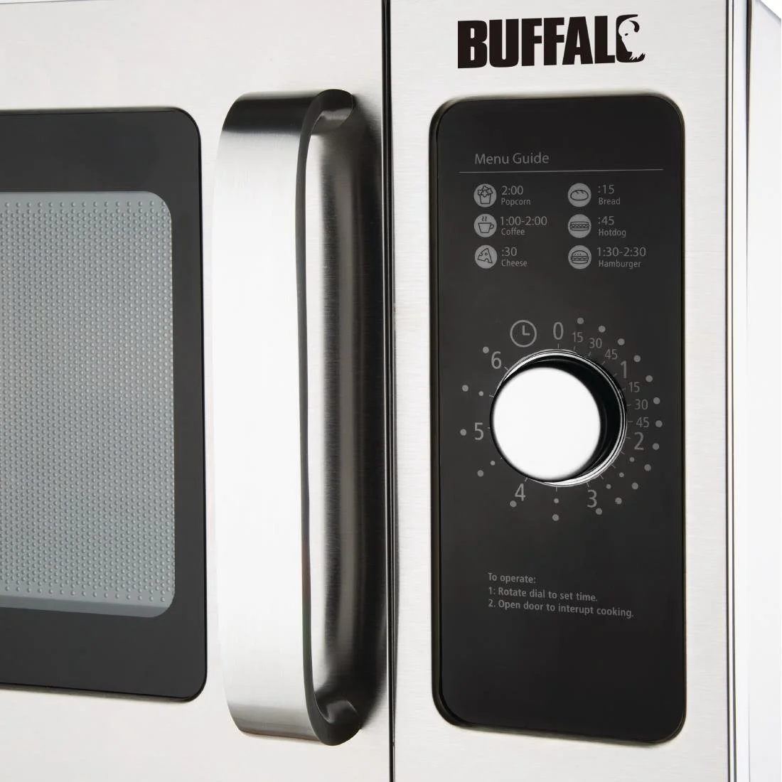 Buffalo Manual Commercial Microwave Oven 25ltr 1000W - Image 4