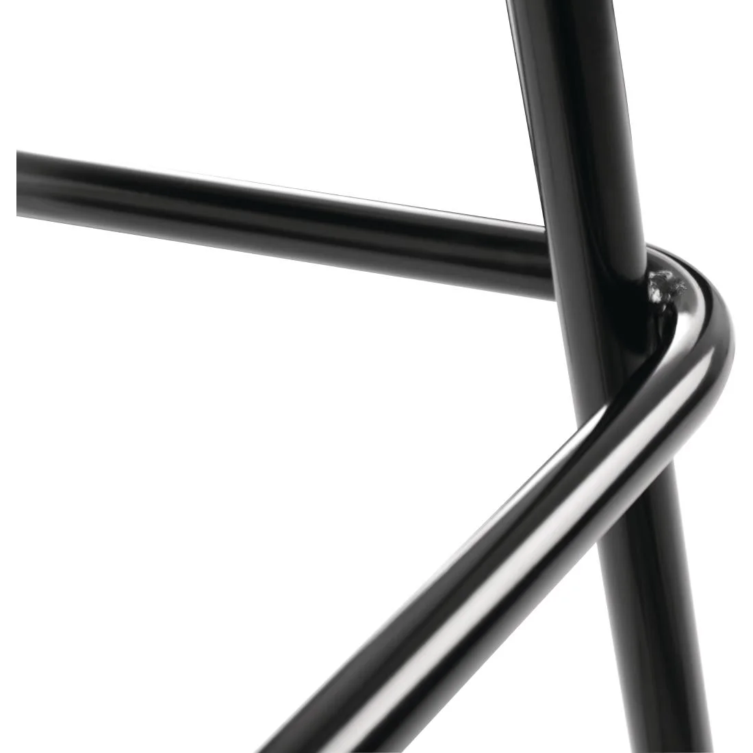 Bolero Scandi High Stools Black (Pack of 2) - Image 4