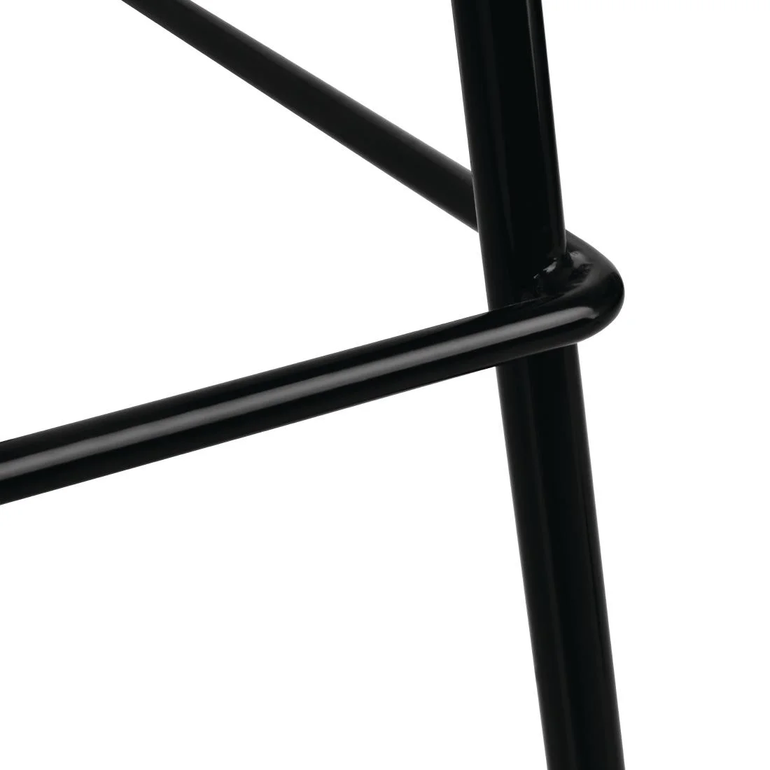 Bolero Steel Wire High Stools Black (Pack of 4) - Image 5