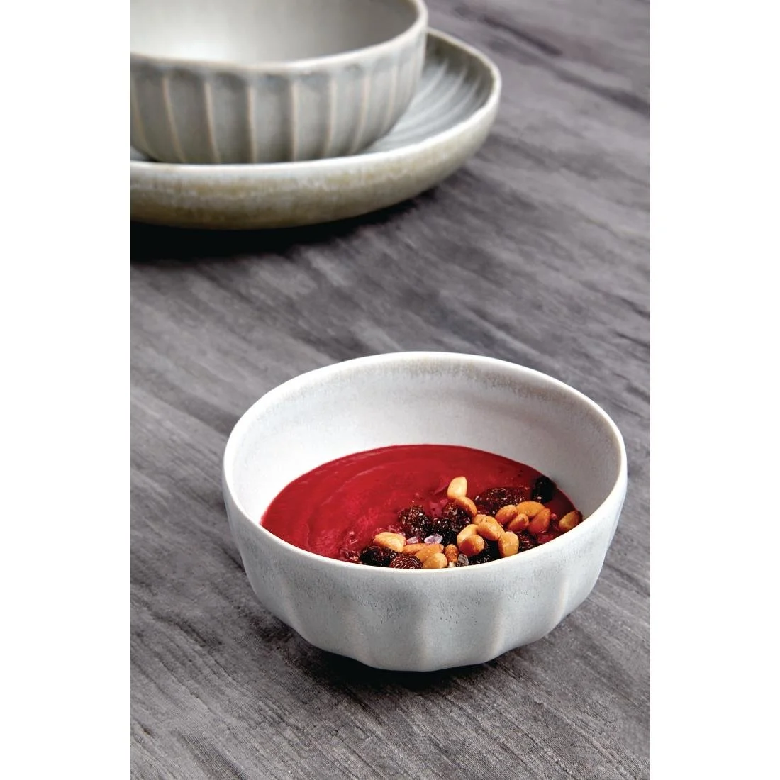 Olympia Corallite Deep Bowls Concrete Grey 150mm (6 Pack) - Image 10