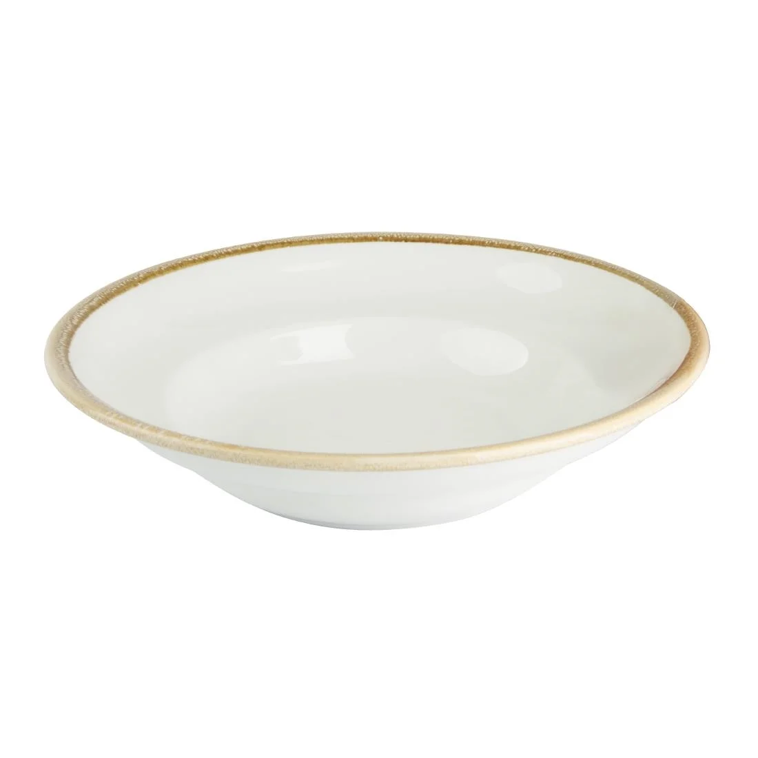 Olympia Kiln Pasta Bowls Chalk 250mm 340ml (4 Pack)