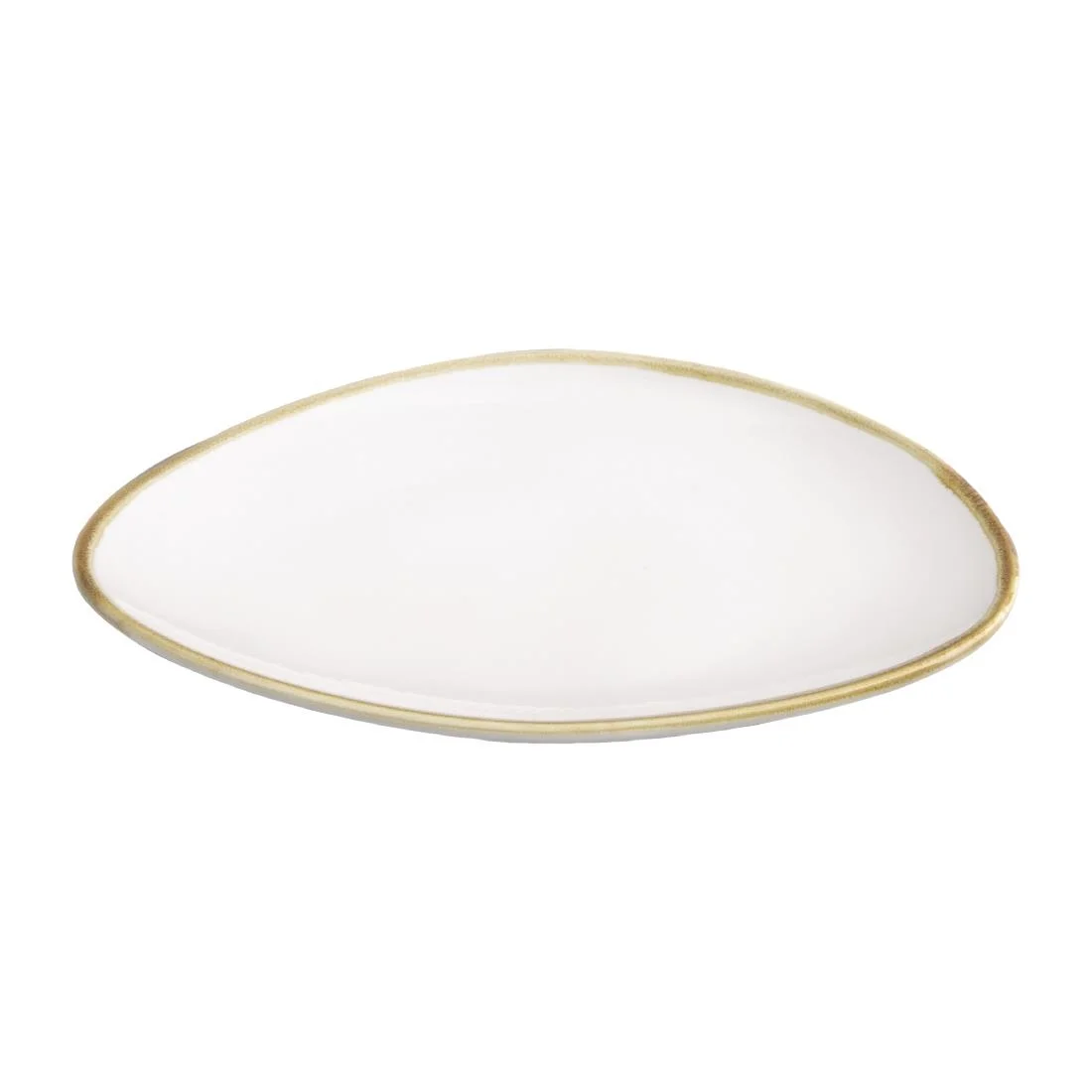 Olympia Kiln Triangular Plates Chalk 230mm (6 Pack) - Image 6