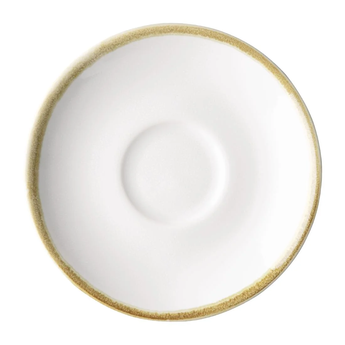 Olympia Kiln Espresso Cups Saucers Chalk 115mm (6 Pack)