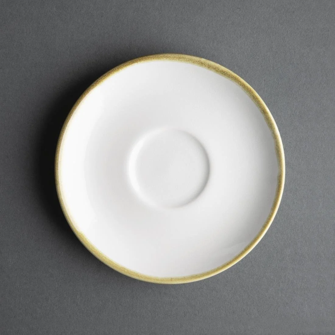 Olympia Kiln 230ml Cups Saucers Chalk 140mm (6 Pack) - Image 5