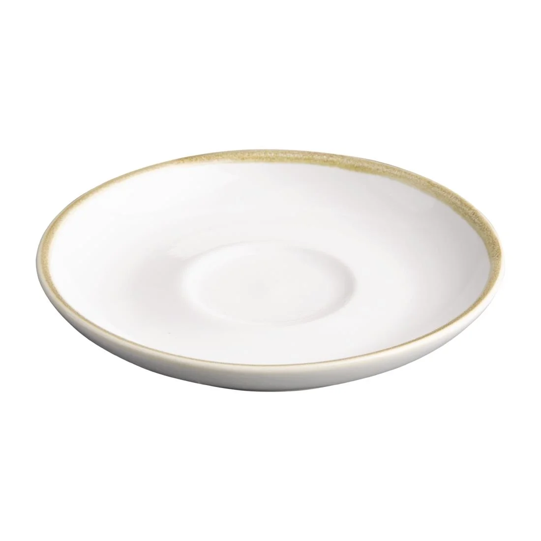 Olympia Kiln 340ml Cups Saucers Chalk 160mm (6 Pack) - Image 7
