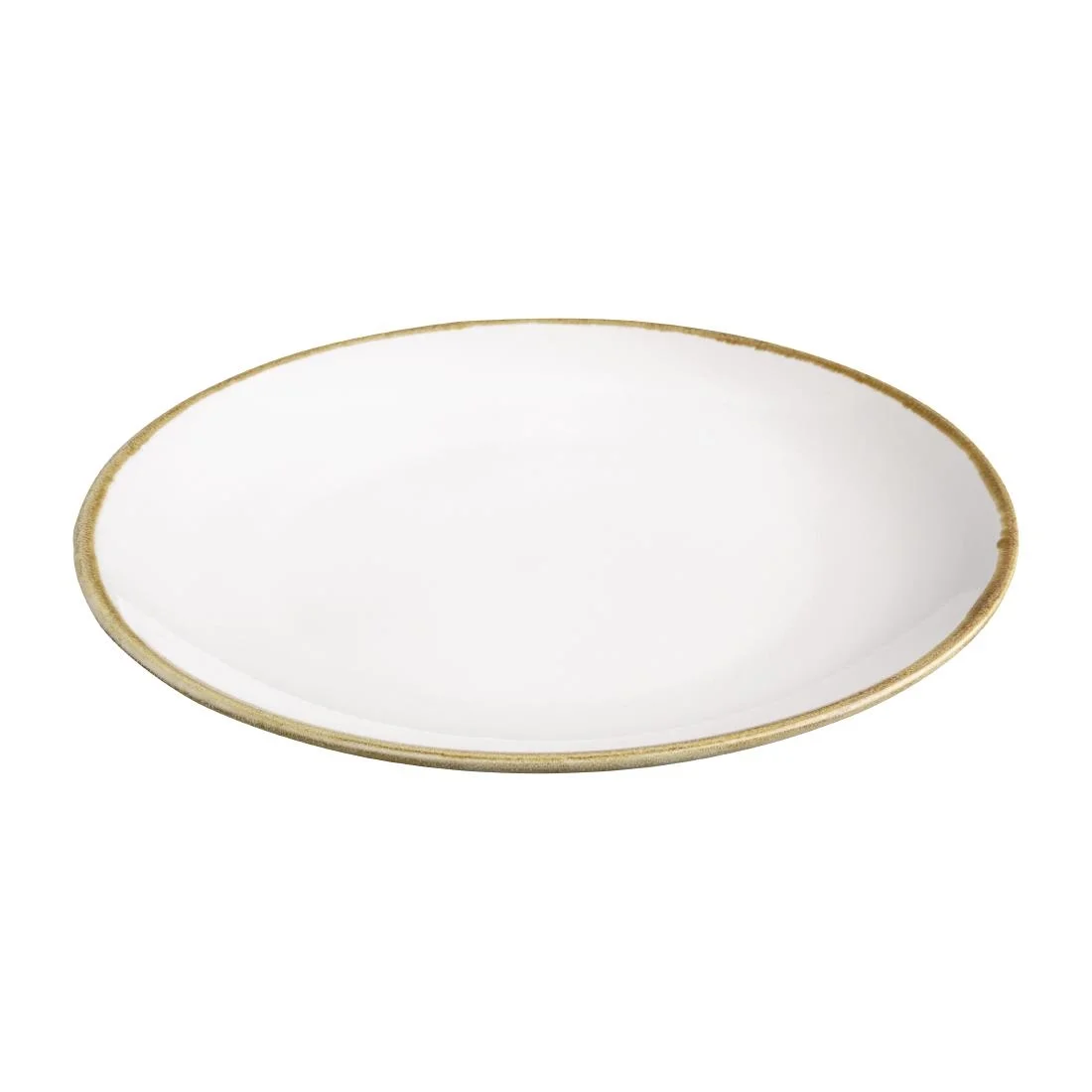 Olympia Kiln Chalk Round Coupe Plates 280mm (4 Pack) - Image 4