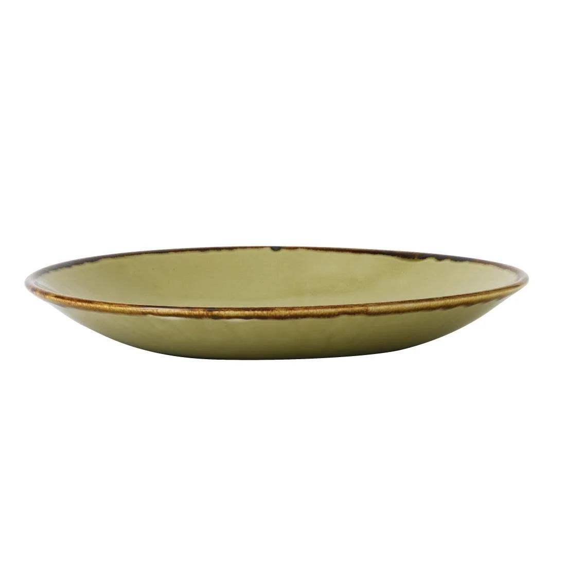 Dudson Harvest Deep Coupe Plates Green 255mm (12 Pack) - Image 2