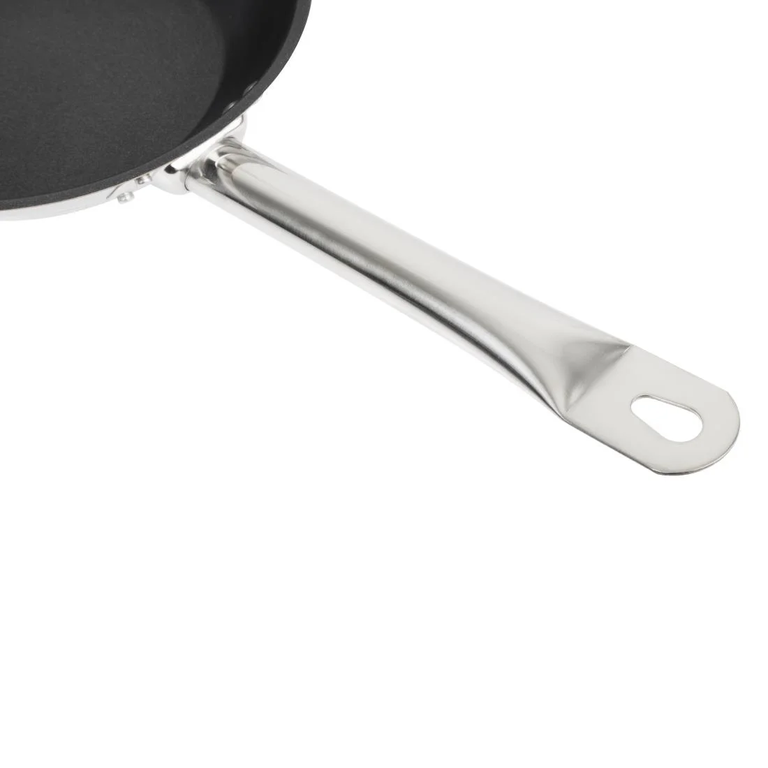 Vogue Stainless Steel Non-Stick Teflon Platinum Plus Frying Pan 20cm - Image 6