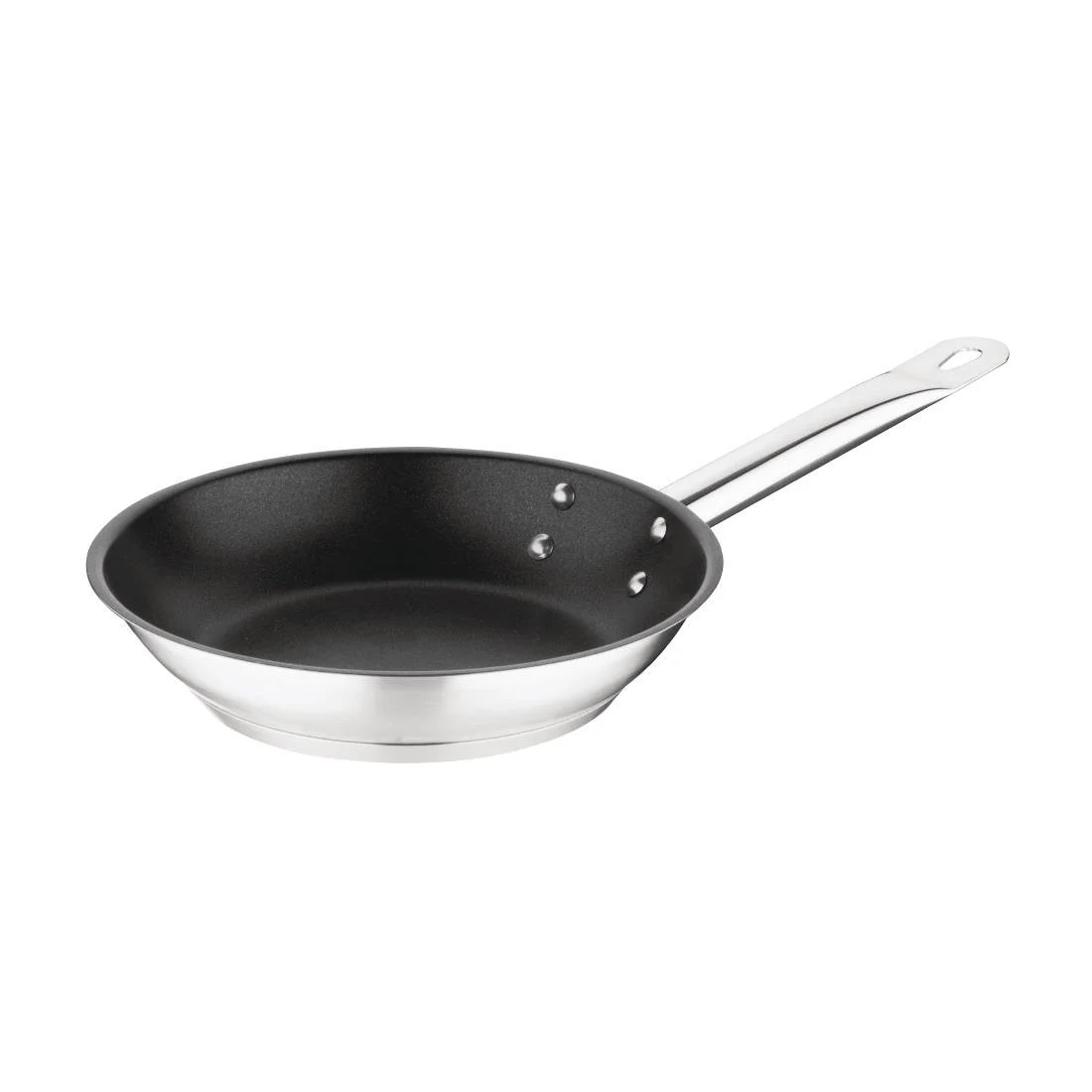 Vogue Stainless Steel Non-Stick Teflon Platinum Plus Frying Pan 20cm - Image 1