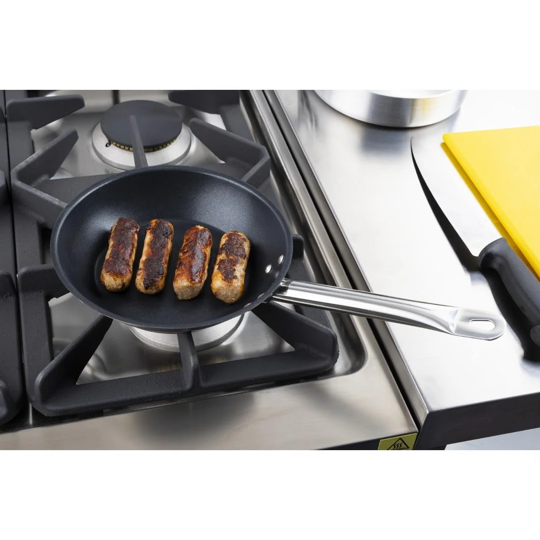Vogue Stainless Steel Non-Stick Teflon Platinum Plus Frying Pan 20cm - Image 8