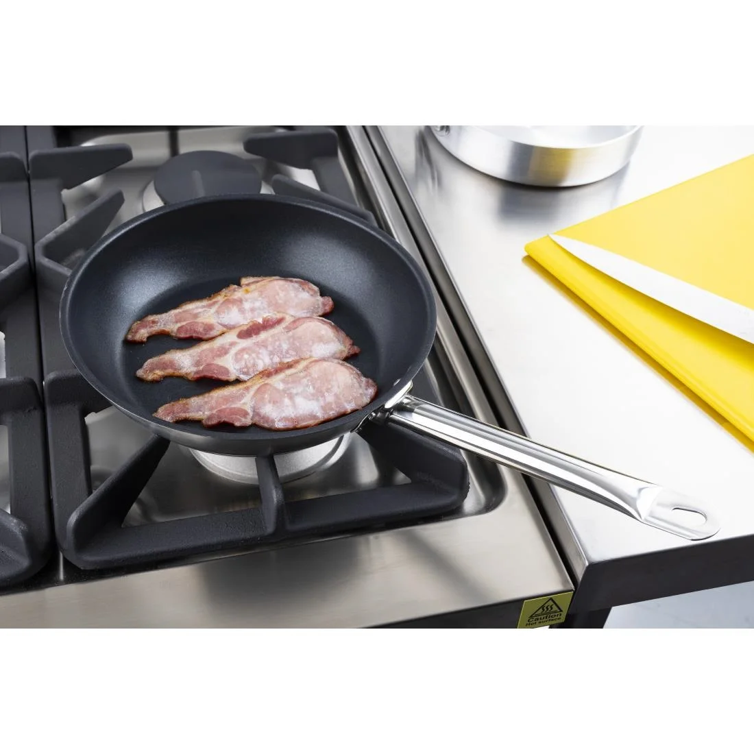 Vogue Stainless Steel Non-Stick Teflon Platinum Plus Frying Pan 24cm - Image 8