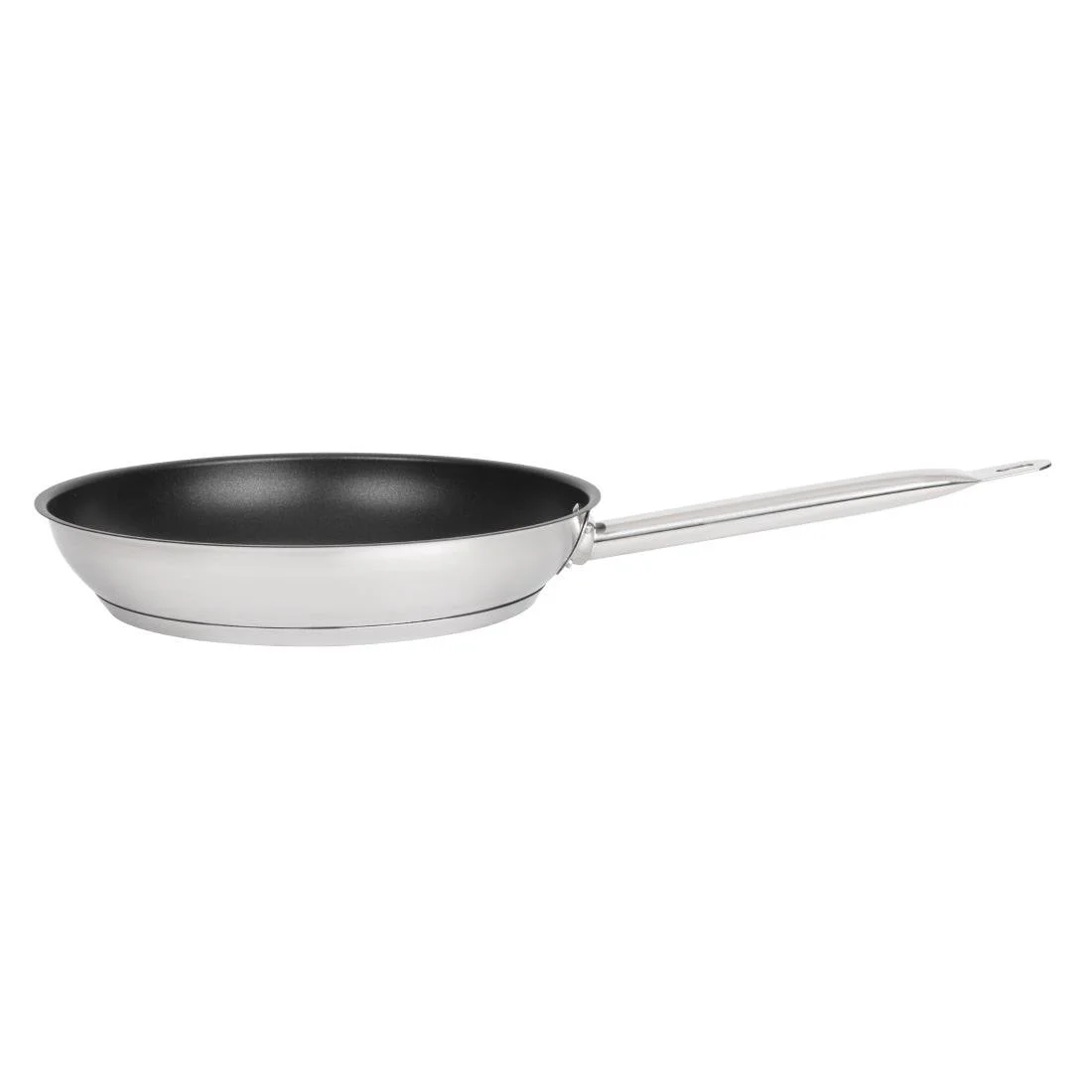 Vogue Stainless Steel Non-Stick Teflon Platinum Plus Frying Pan 28cm - Image 2