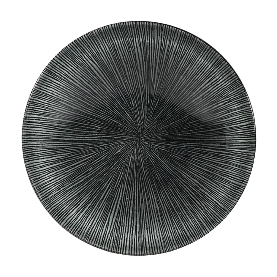 Churchill Studio Prints Agano Coupe Bowls Black 182mm (12 Pack) - Image 2