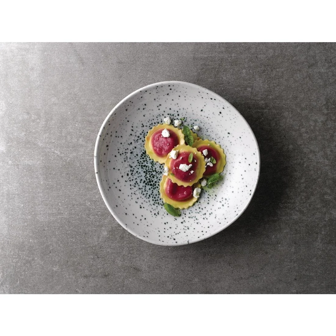 Churchill Studio Prints Mineral Blue Centre Organic Round Bowls 253mm 1.1Ltr (12 Pack) - Image 6