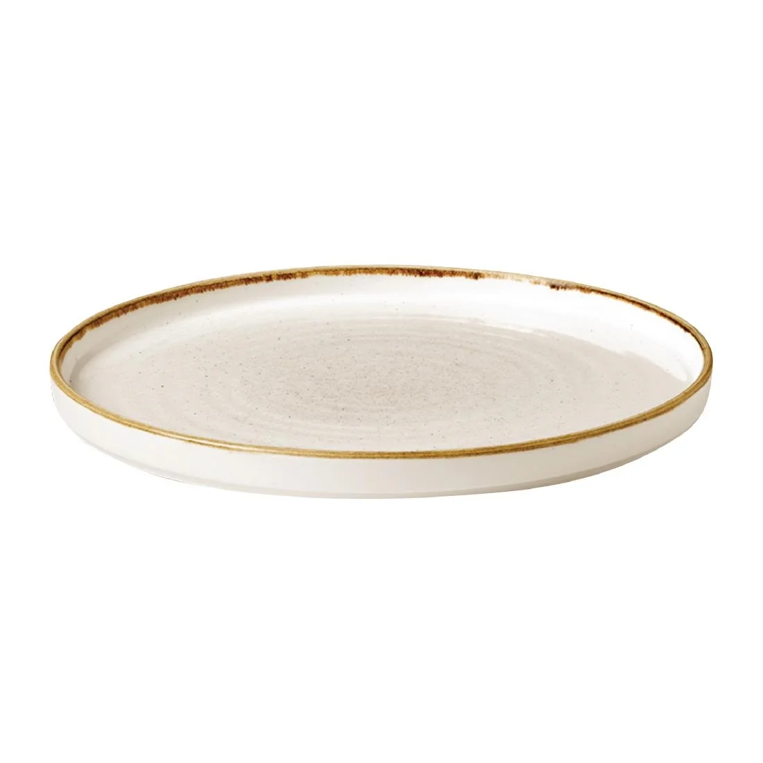 Churchill Stonecast Walled Chefs Plates Barley White 260mm (6 Pack) - Image 3