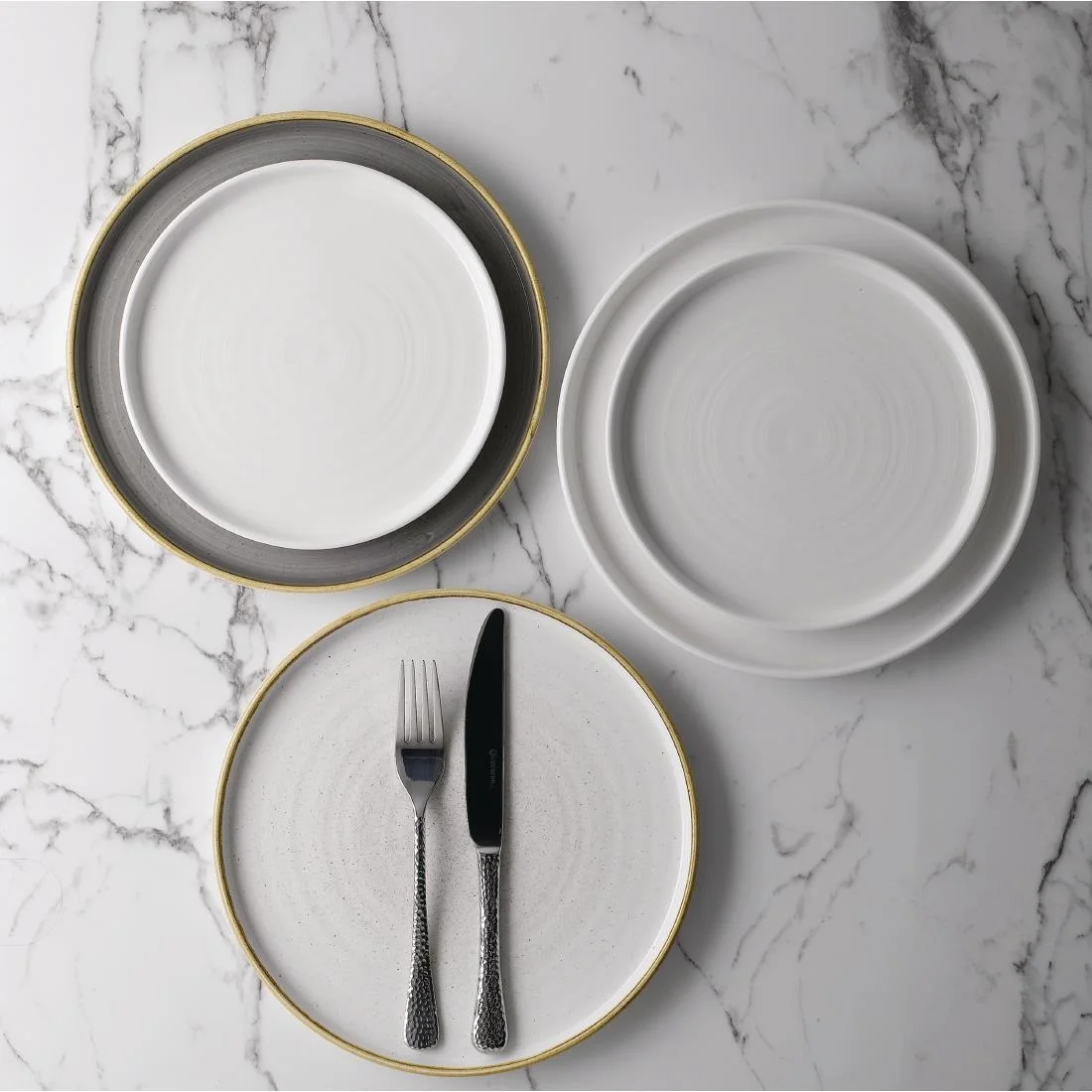 Churchill Stonecast Walled Chefs Plates Barley White 260mm (6 Pack) - Image 8