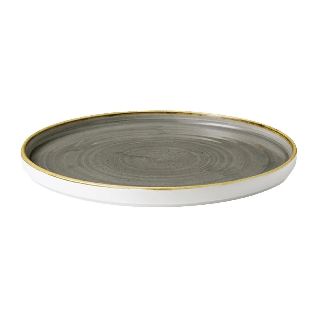 Churchill Stonecast Walled Chefs Plates Peppercorn Grey 210mm (6 Pack) - Image 4