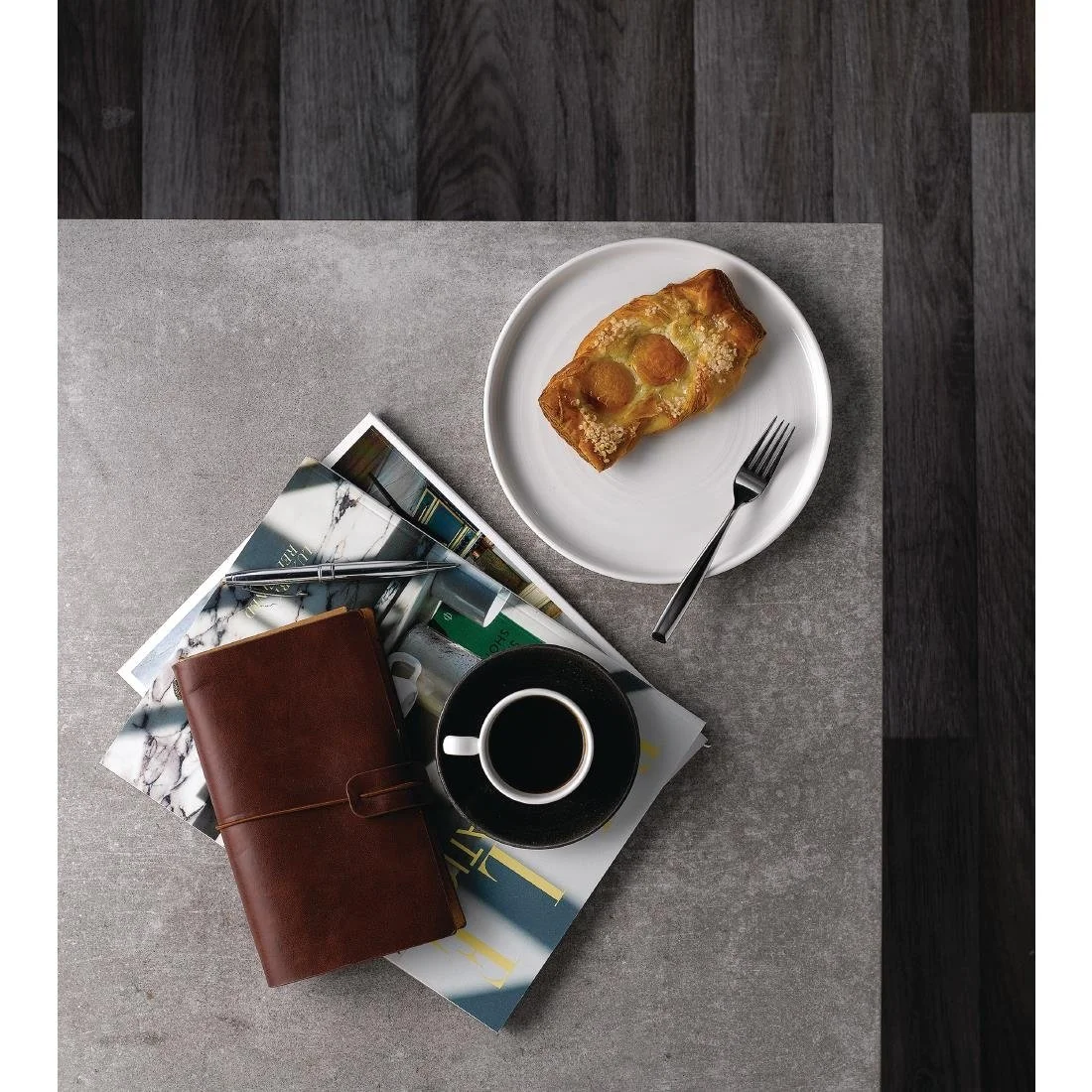 Churchill Chefs' Plates Walled Plates White 260mm (6 Pack) - Image 6