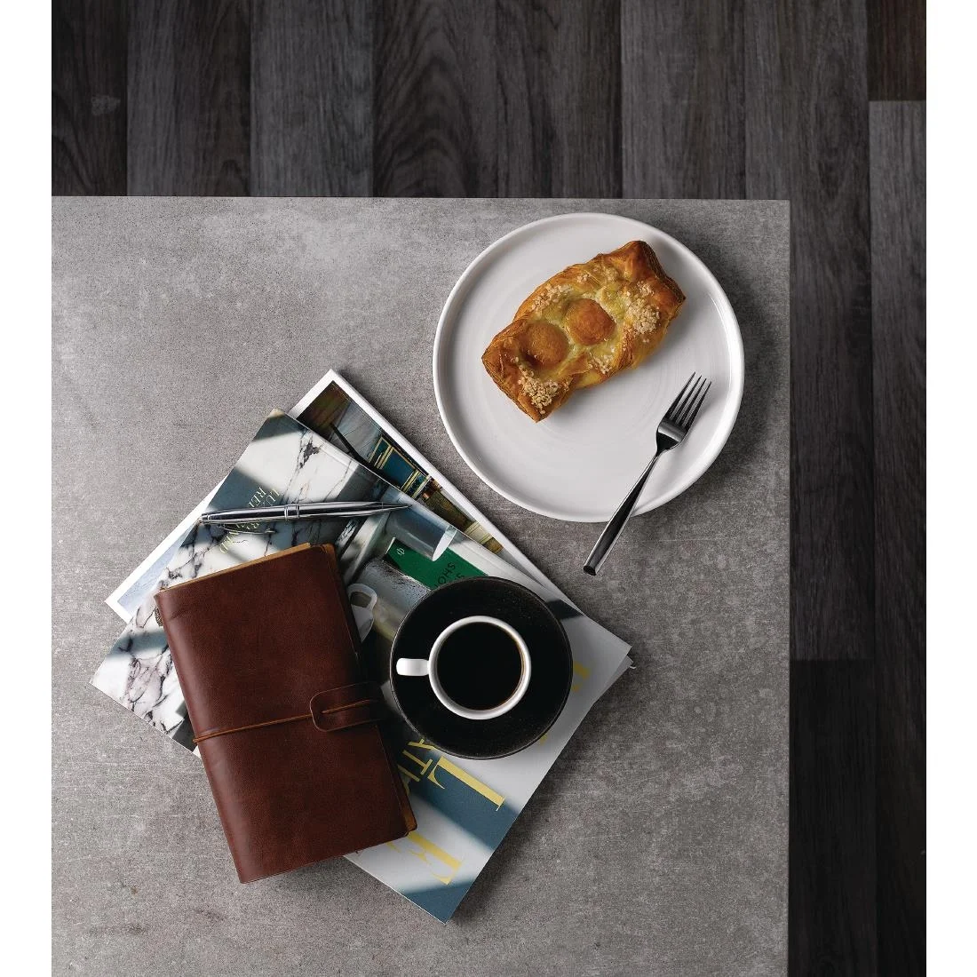 Churchill Chefs' Plates Walled Plates White 210mm (6 Pack) - Image 6