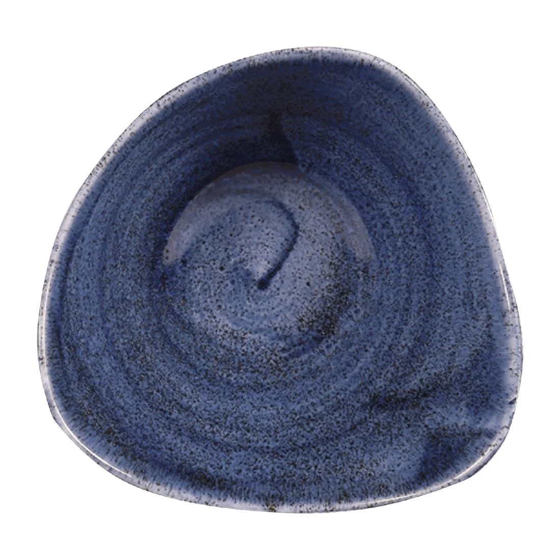 Churchill Stonecast Patina Triangular Bowls Cobalt 153mm (12 Pack)