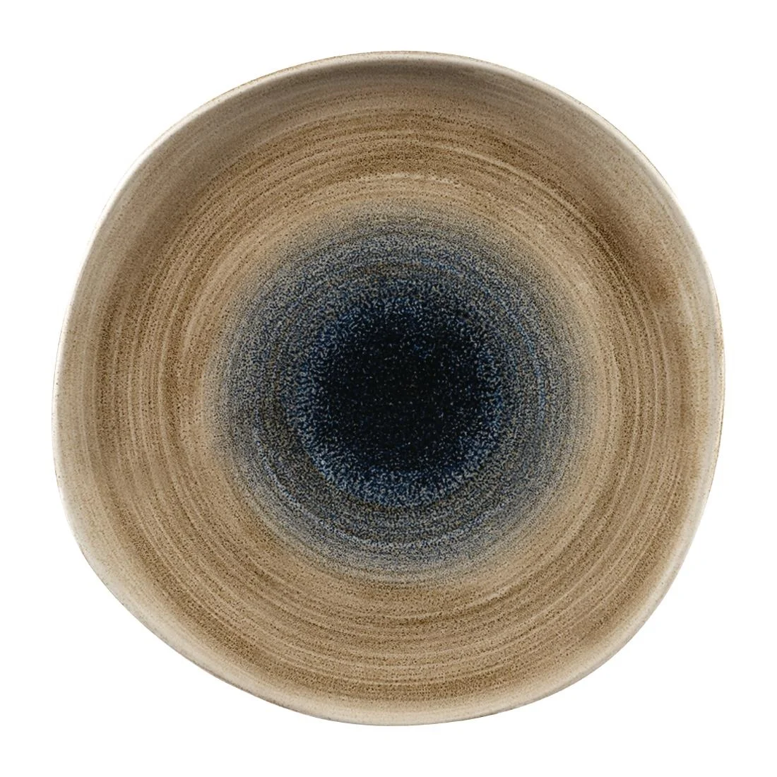 Churchill Stonecast Aqueous Organic Round Plates Bayou Taupe 264mm (12 Pack)