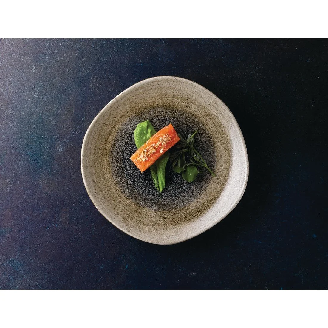 Churchill Stonecast Aqueous Organic Round Plates Bayou Taupe 264mm (12 Pack) - Image 2