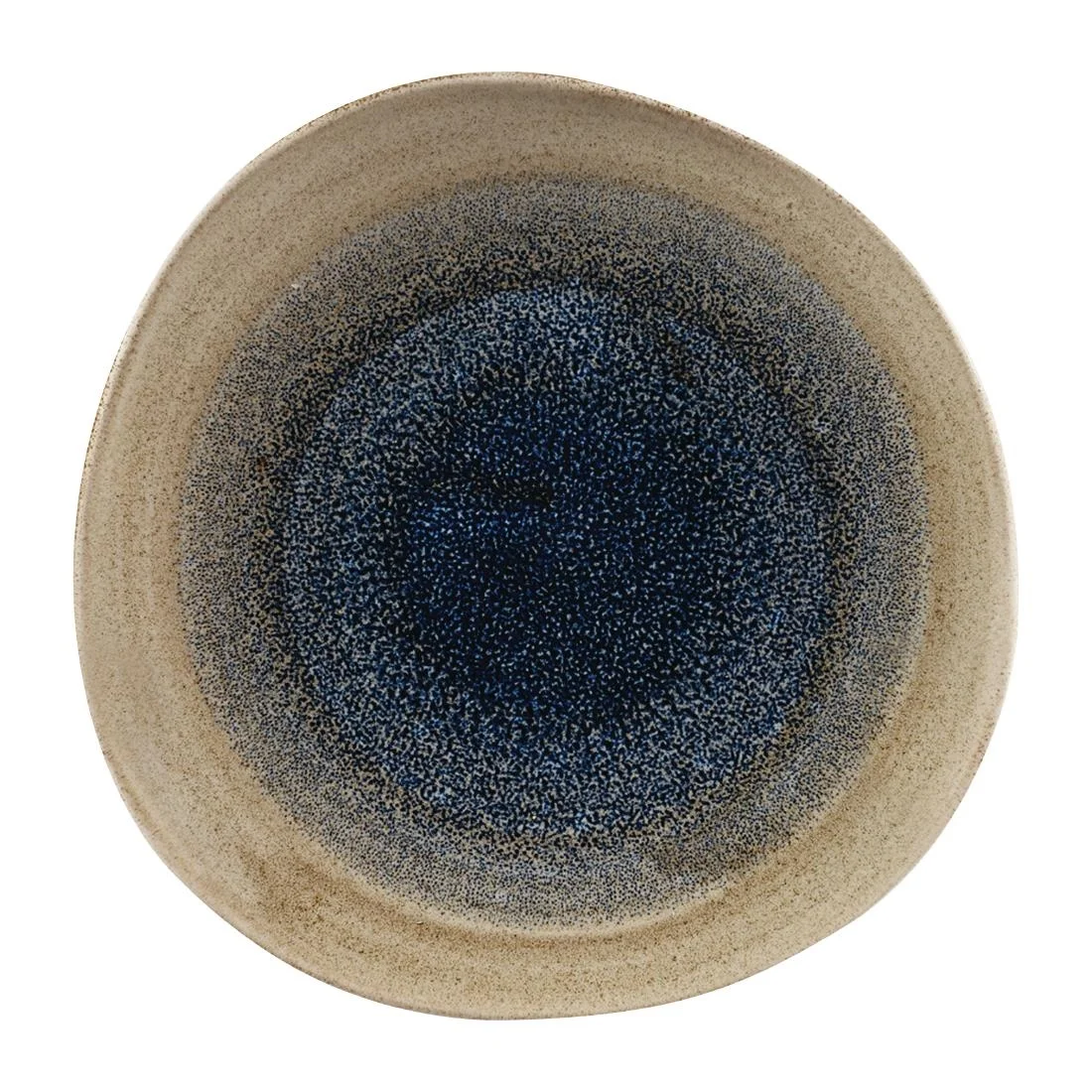 Churchill Stonecast Aqueous Organic Round Plates Bayou Taupe 210mm (12 Pack)