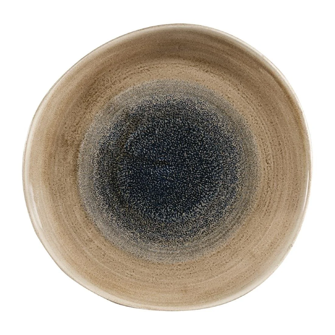 Churchill Stonecast Aqueous Organic Round Bowls Bayou Taupe 253mm (12 Pack) - Image 2