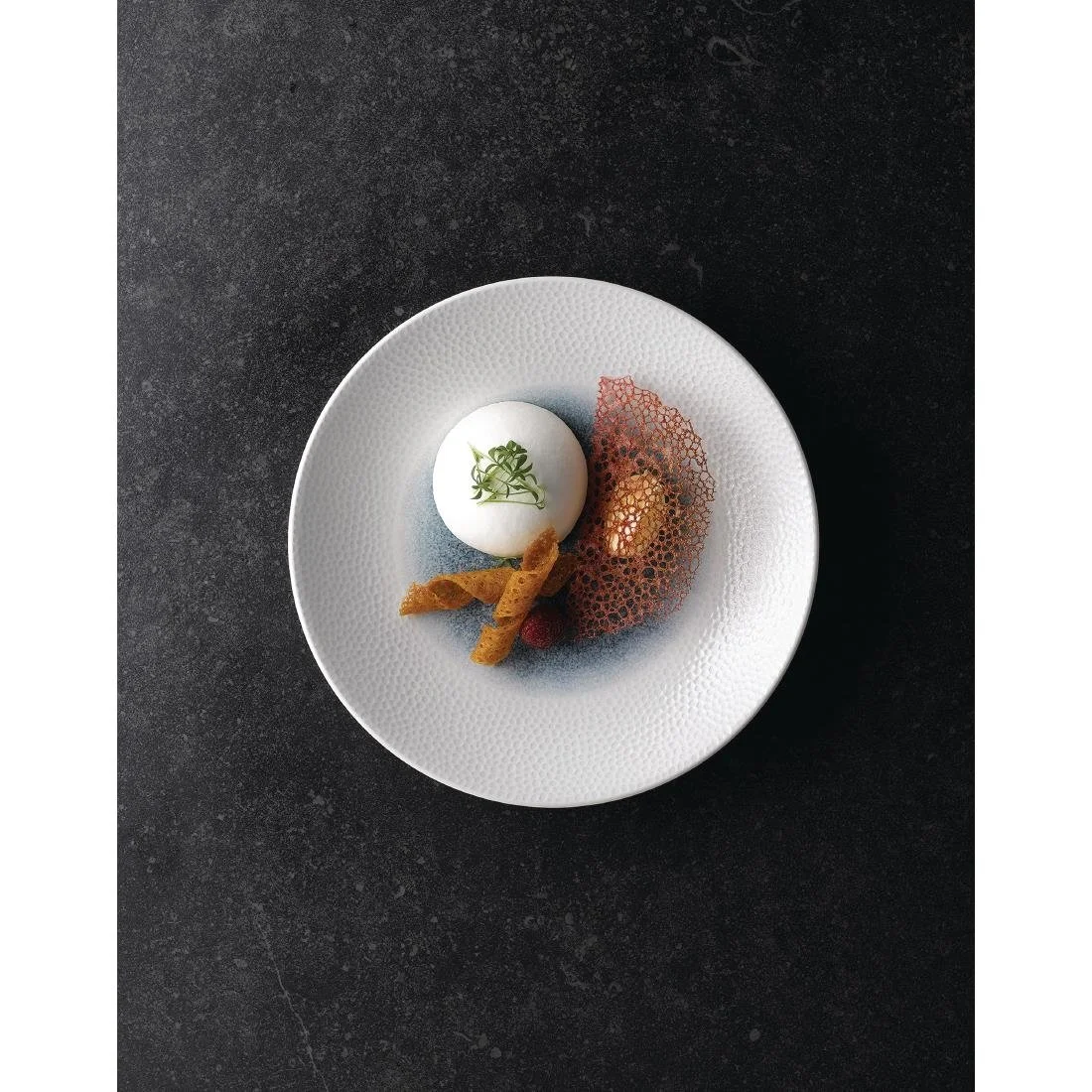 Churchill Isla Centre Print Deep Coupe Plates Topaz Blue 255mm (12 Pack) - Image 3