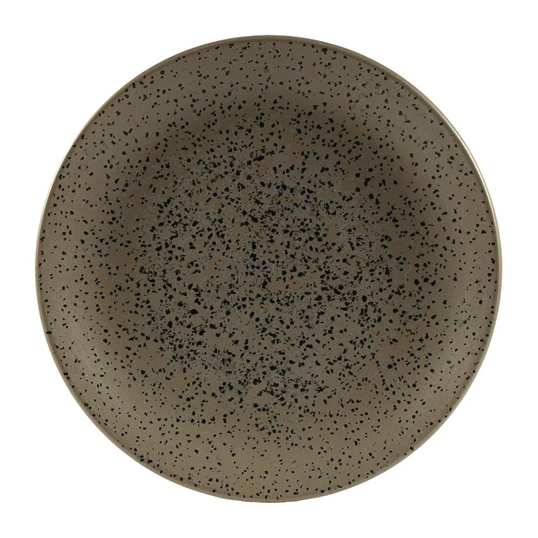 Churchill Menu Shades Caldera Coupe Plates Flint Grey 205mm (6 Pack)
