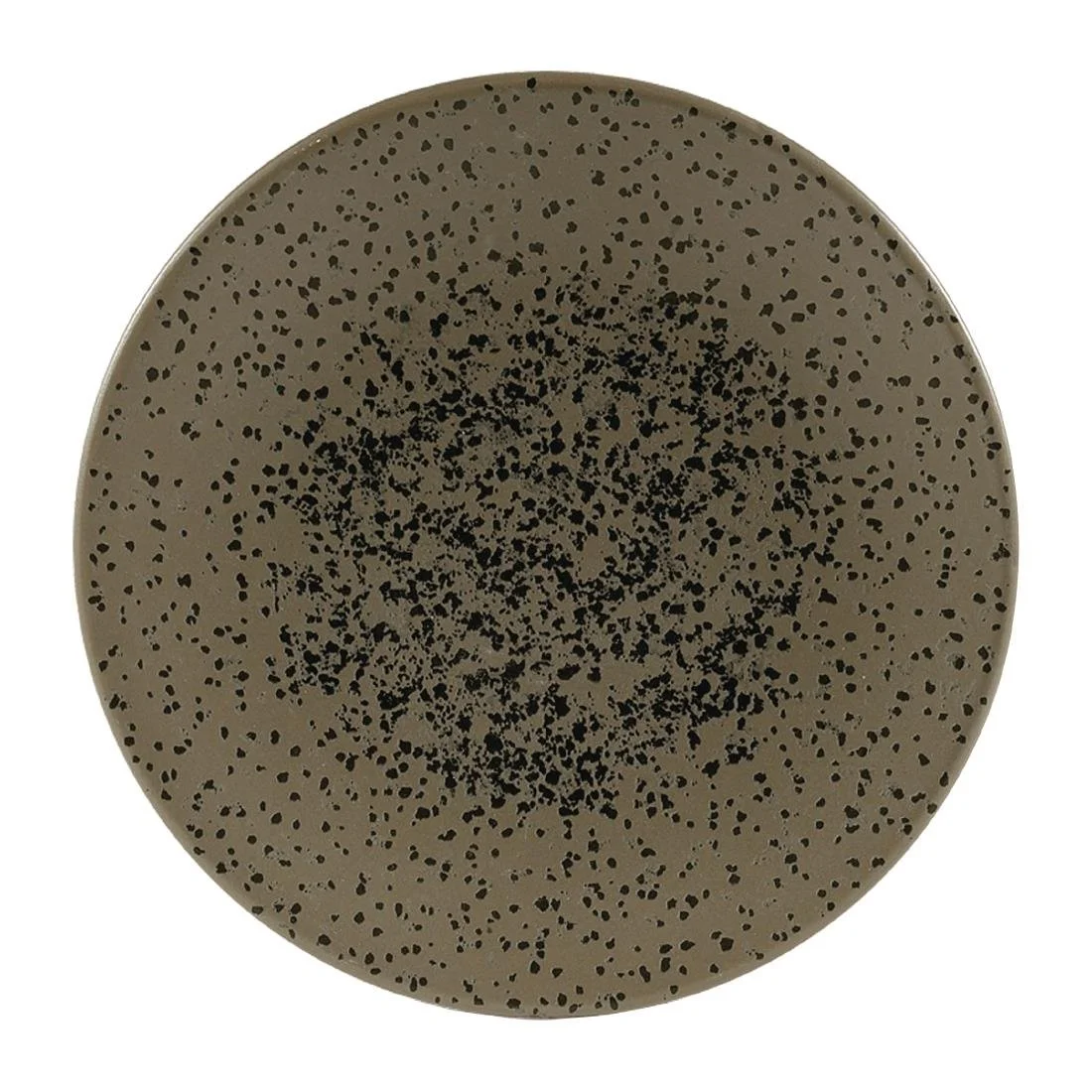 Churchill Menu Shades Caldera Coupe Plates Flint Grey 155mm (6 Pack) - Image 1