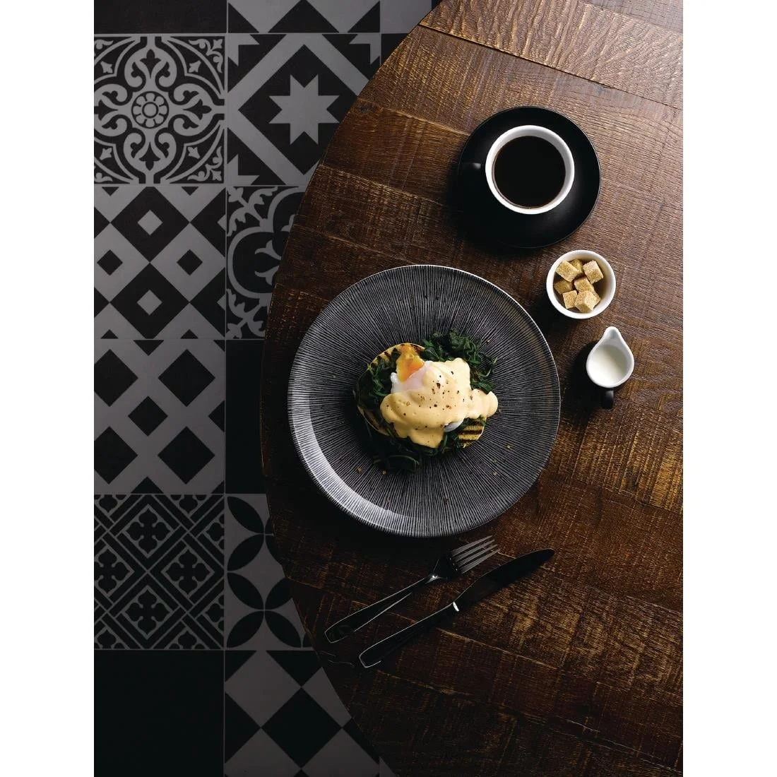 Churchill Menu Shades Jugs Ash Black 60ml 2oz (Pack of 4) - Image 3