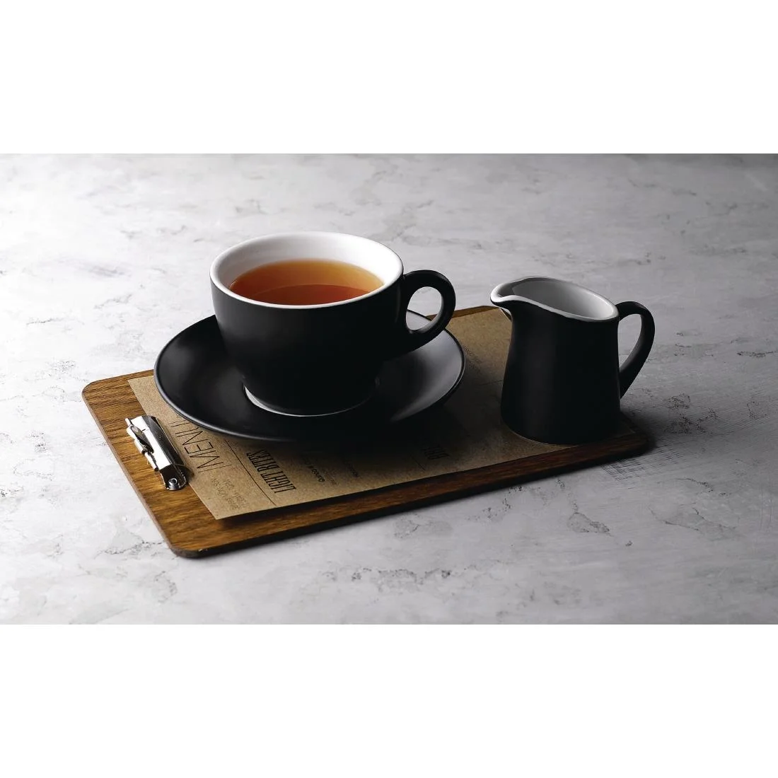 Churchill Menu Shades Jugs Ash Black 60ml 2oz (Pack of 4) - Image 2