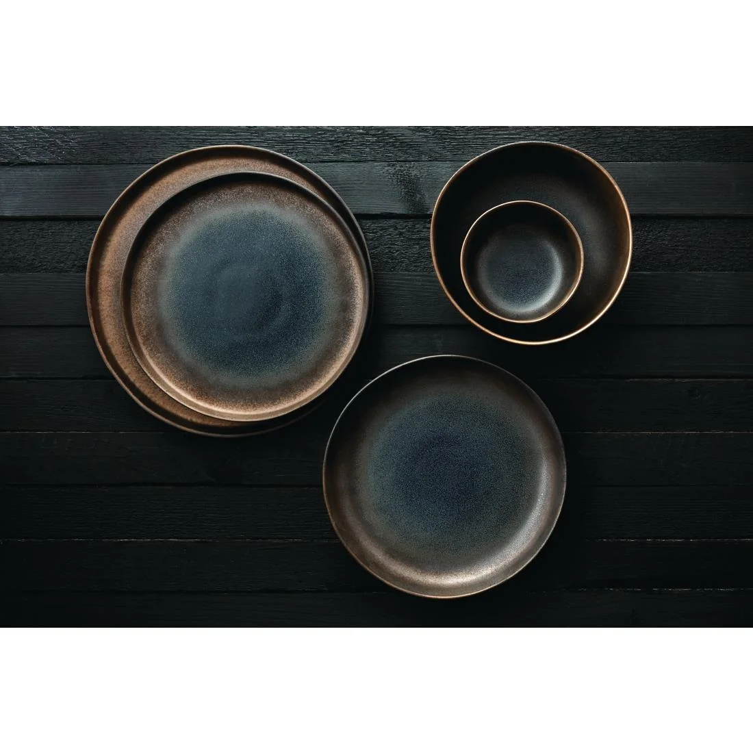 Olympia Ochre Flat Plates 260mm (6 Pack) - Image 8