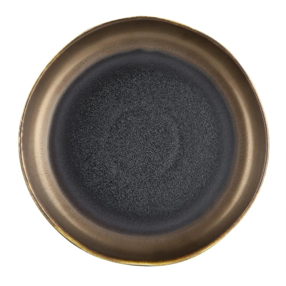Olympia Ochre Flat Bowls 210mm (6 Pack) - Image 1