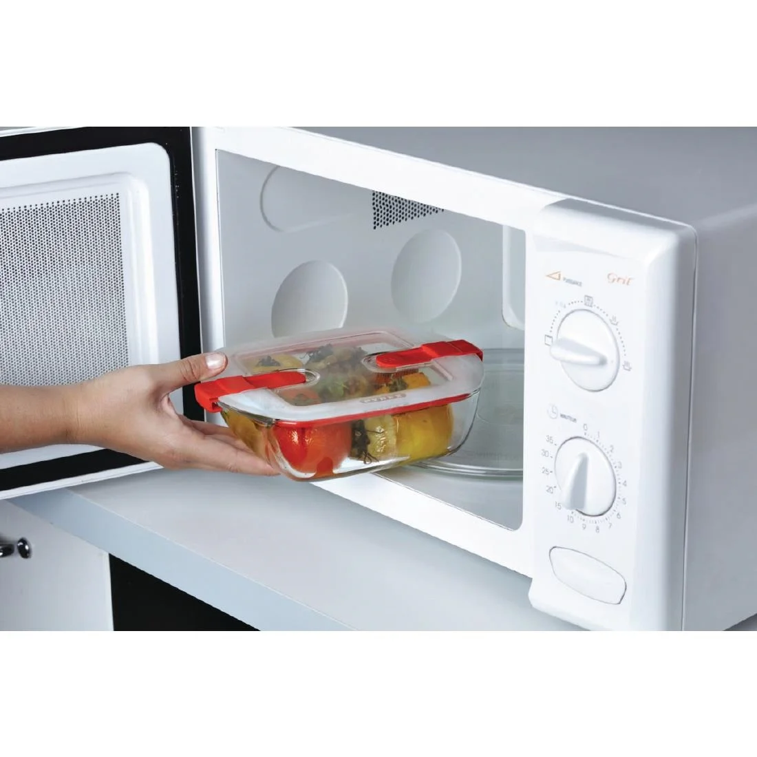 Pyrex Cook and Heat Square Dish with Lid - Image 5