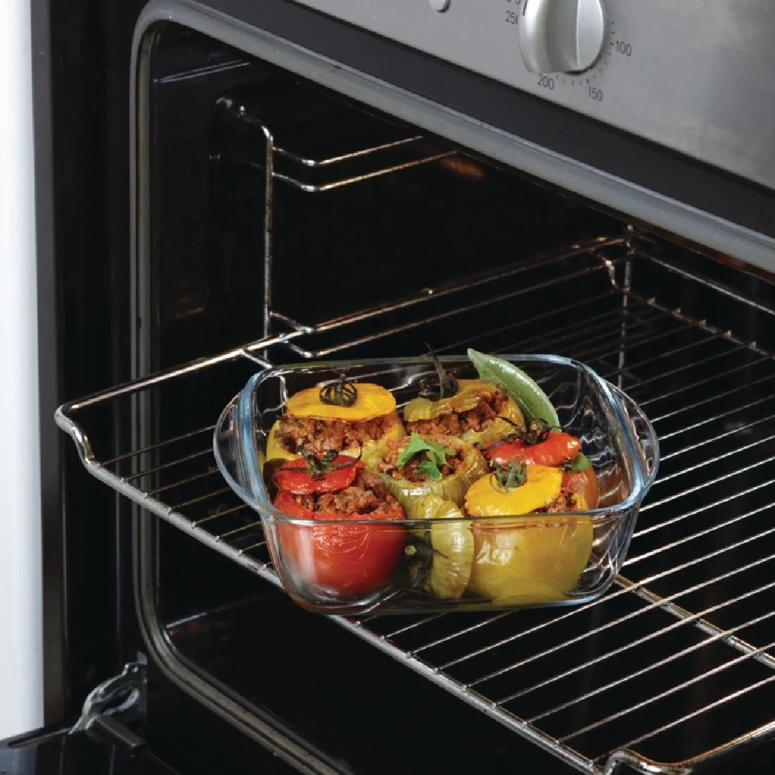 Pyrex Cook and Heat Square Dish with Lid - Image 5