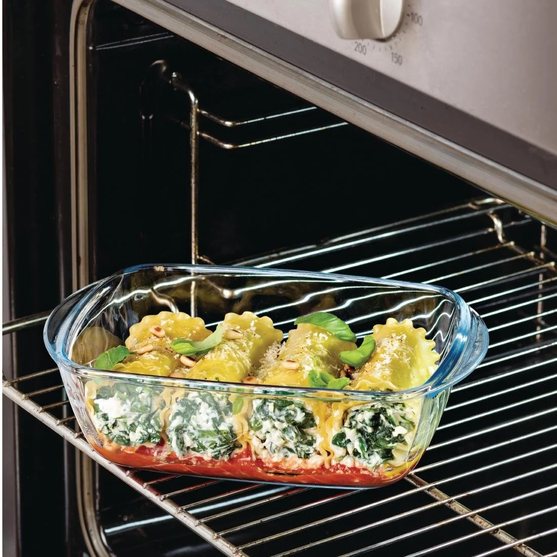 Pyrex Cook and Heat Rectangular Dish with Lid - Image 3