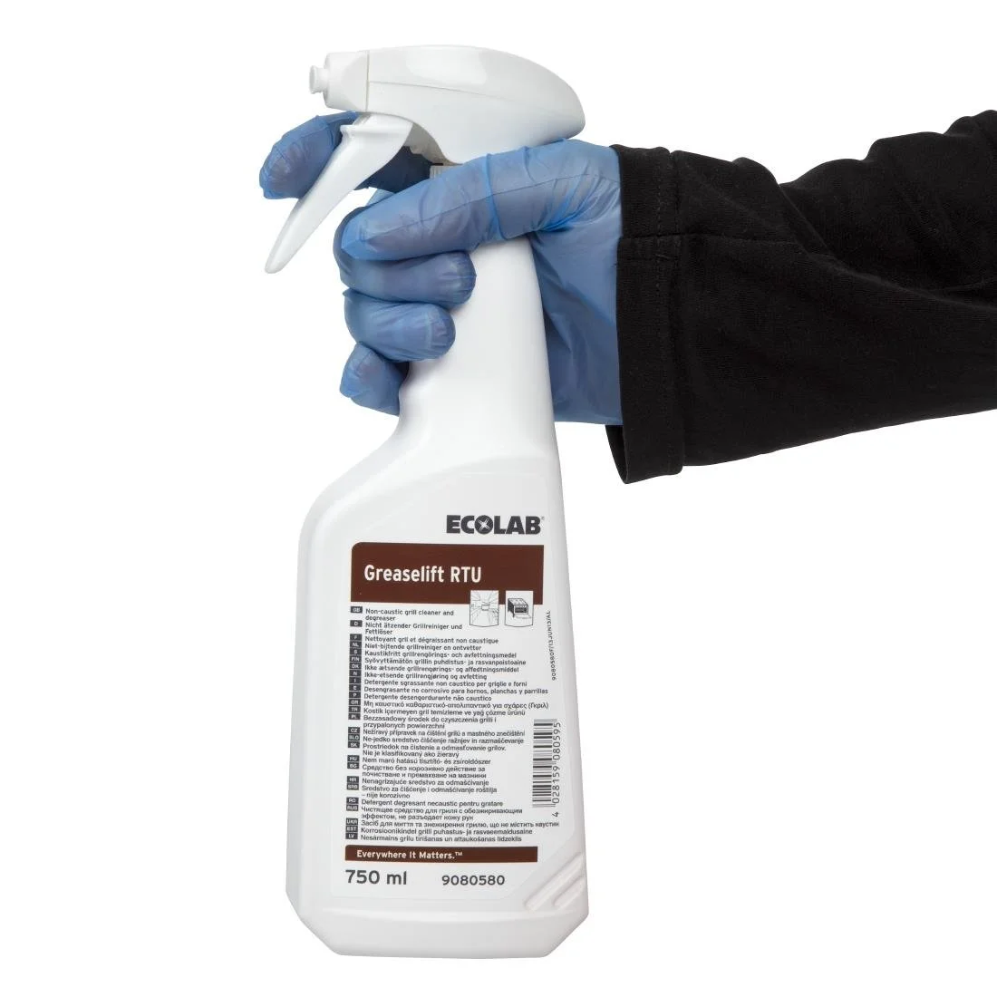 Ecolab GreaseLift Kitchen Degreaser Ready To Use 750ml (6 Pack) - Image 5