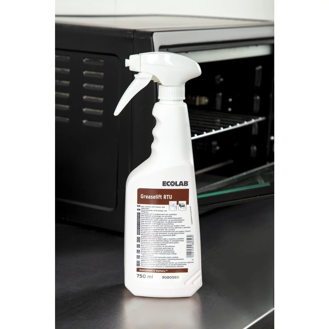 Ecolab GreaseLift Kitchen Degreaser Ready To Use 750ml (6 Pack) - Image 6