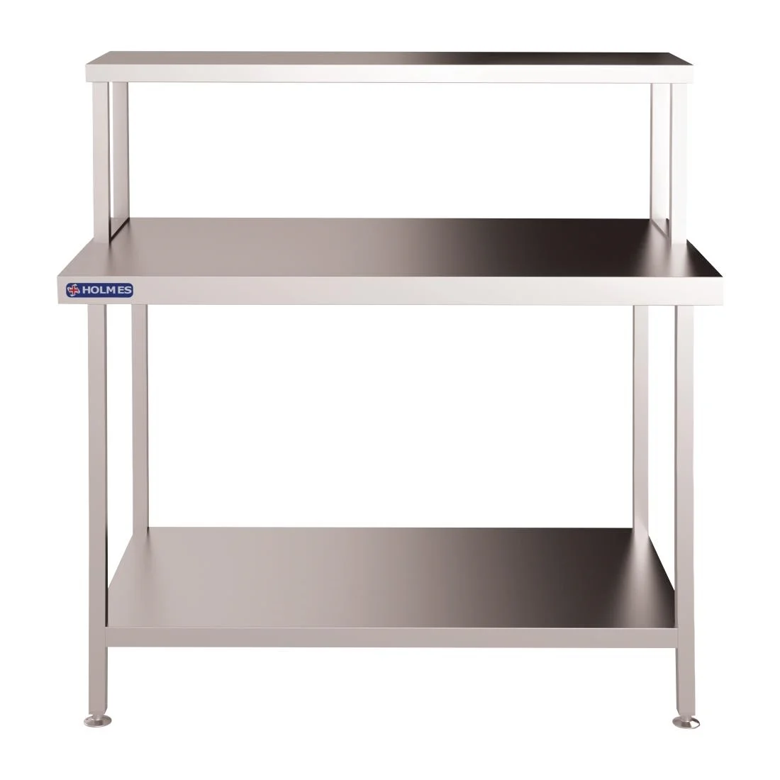 Vogue Stainless Steel Wall Table Welded with Gantry 600(D)mm - Image 2